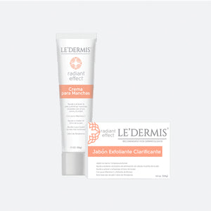 Crema para Manchas + Jabón Exfoliante