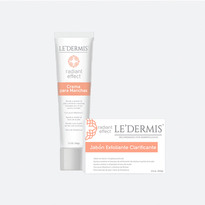 Crema para Manchas + Jabón Exfoliante